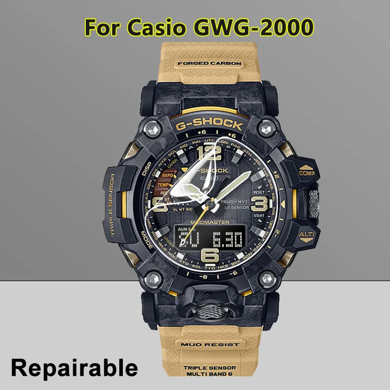 Pellicola Salvaschermo Ultra Trasparente Sottile Per Casio Gwg-2000 Gwg 2000 Smart Watch Soft Tpu Pellicola Idrogel Riparabile-Vetro Non Temperato