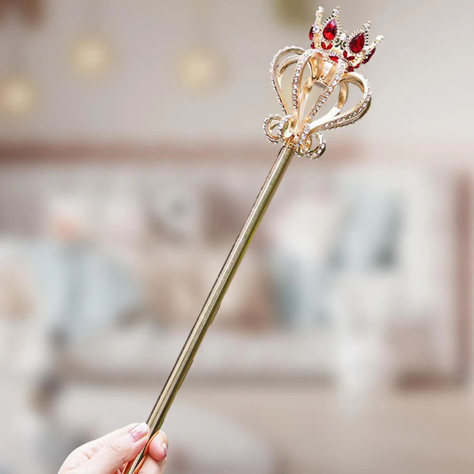 Princess Wands Sparkly Halloween Dress Up Gioco Di Ruolo Puntelli Prince Costume Accessori Cosplay Fancy Dress Pageant Magic Wand