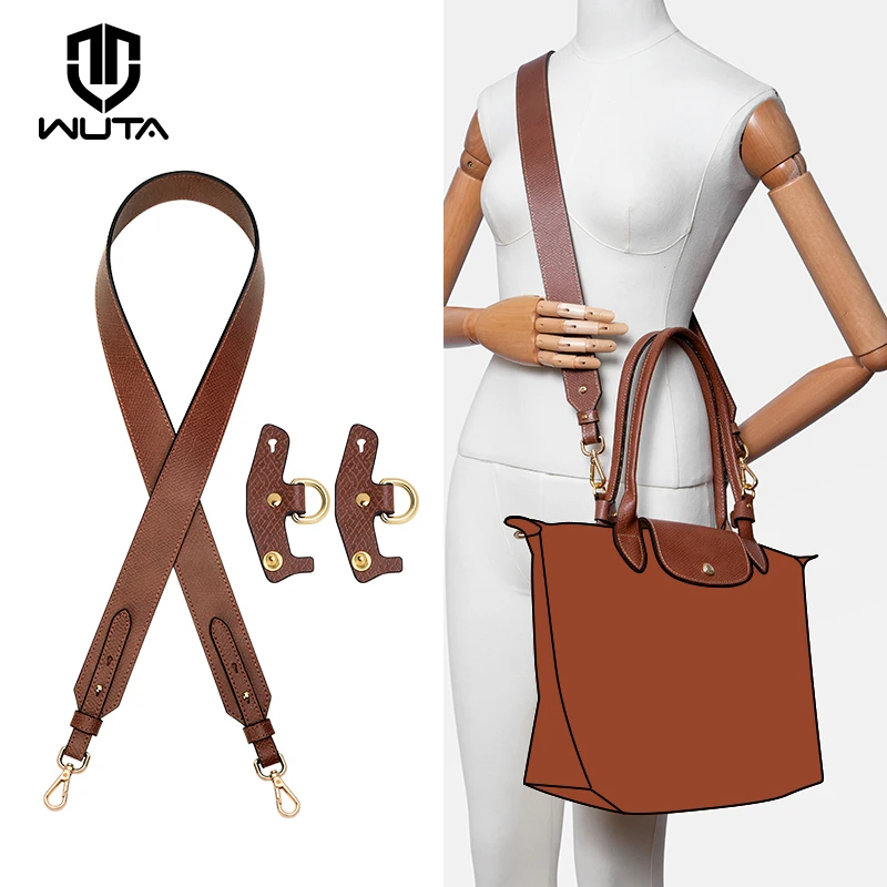 Wuta Bag Strap Per Longchamp Tote Bag M Set Di Tracolla In Vera Pelle Senza Perforazione Accessori Per La Trasformazione Della Tracolla A Tracolla