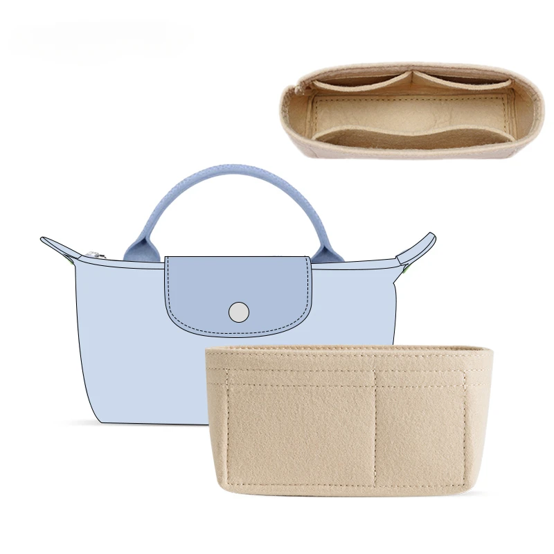 Classic Gnocchi Bag Liner Bag Organizer Per Longchamp Mini Bag Storage Bag The Liner Bag Borsa In Feltro Inserto Borsa Liner Bag