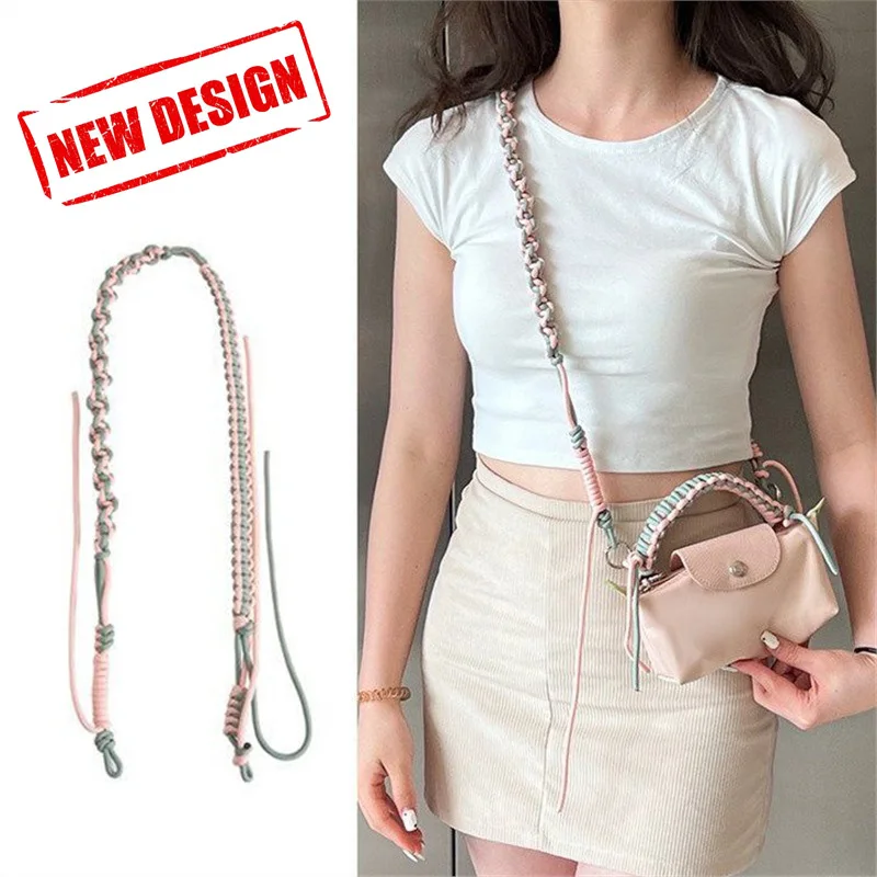 Nuova Borsa Tracolla Intrecciata Per Borsa Messenger Trasformazione Mini Borsa Longchamp Con Accessori