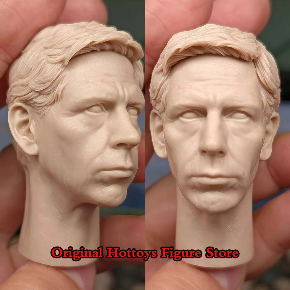 Unpaint 1/6 Ben Mendelsohn Head Sculpt Star Wars Ready Player One Orson Krennic Head Carving Fit 12 Pollici Action Figure Toys