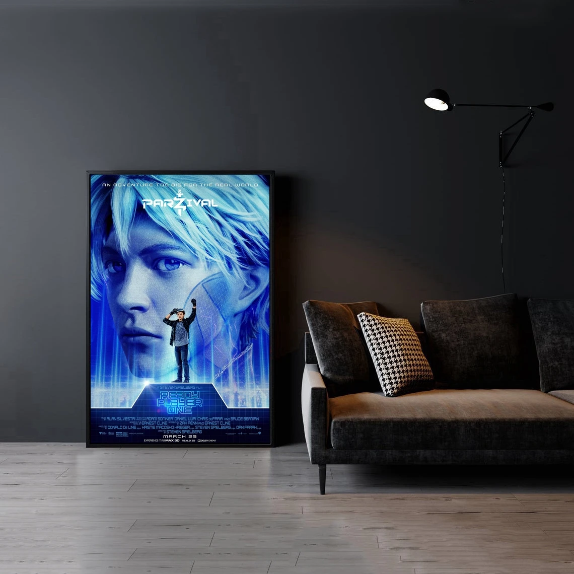 Ready Player One Parzival Artwork Movie Poster