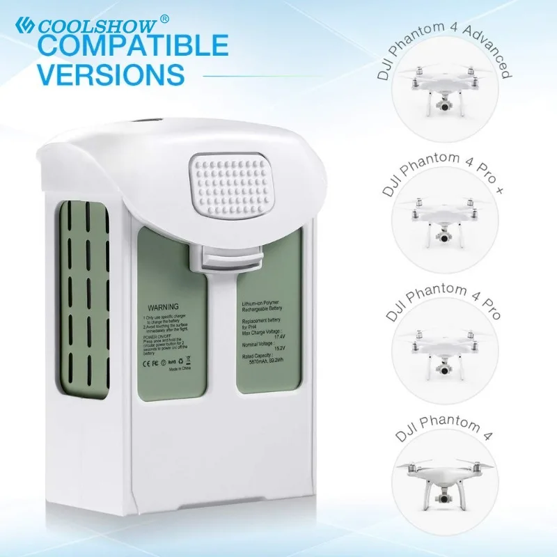 Batteria Da 5870Mah Per Batterie Ricaricabili Dji Phantom 4 Pro Compatibili Per Accessori Dji Phantom 4 4Pro Rtk A4