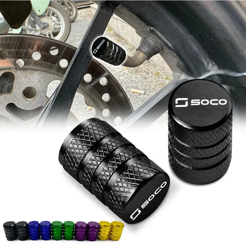 Per Super Soco Cpx Cux Tc 50/Max/Wanderer Ts Nuovi Modelli Tappi Stelo Valvola Pneumatico Cnc Ermetico Cove
