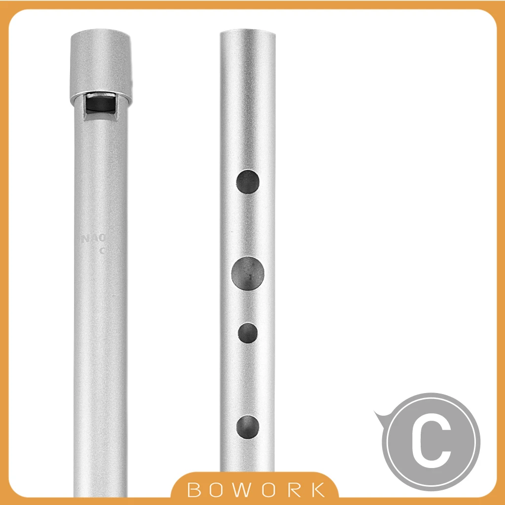 Tubo Di Alluminio Flauto Fischio Irlandese Flauto Alto C Chiave Irlanda Flauto Di Stagno Penny Fischio 6 Fori Flauto Strumento Musicale Legno