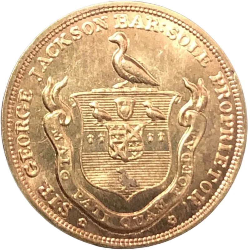 1795 Regno Unito-Conder Gettoni Half Penny Hertfordshire Moneta Di Rame