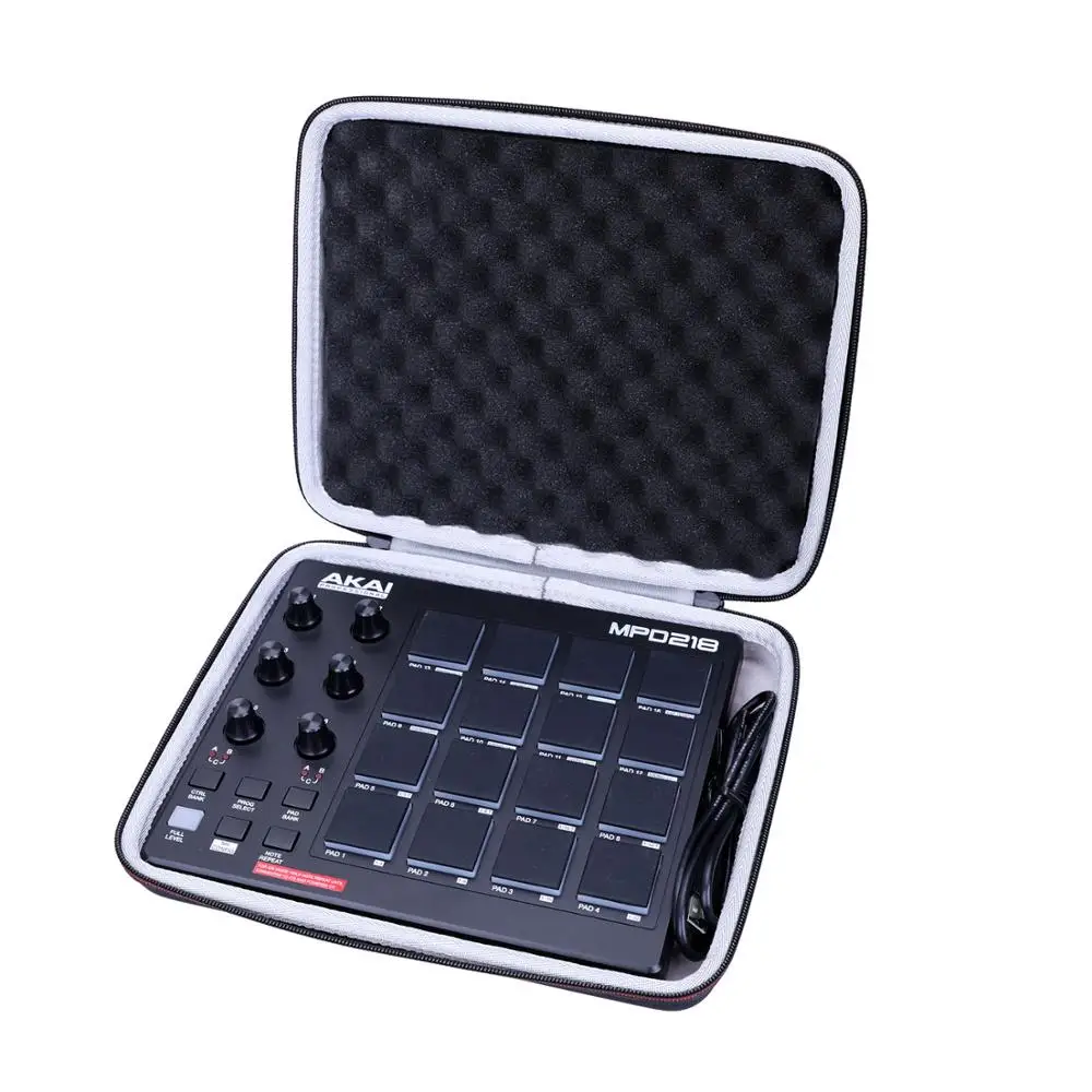 Custodia Rigida Ltgem Eva Per Akai Professional Mpd218 Ultra Portable Usb Bus Powered 16 Pad Controller Pad Usb/Midi
