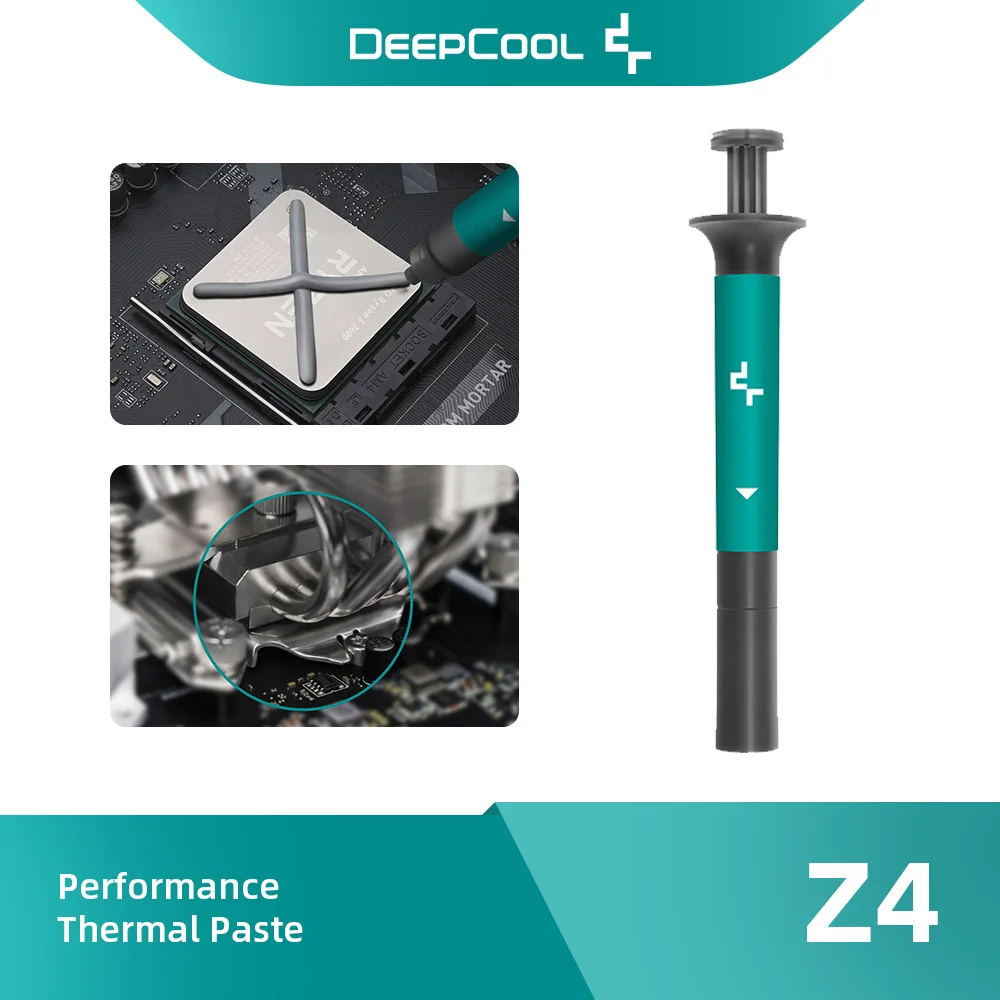 Deepcool Video Card Thermal Paste Z4 Water Cooler 2G Thermal Grease Cpu Cooler 0.07 ° C-Cmmm²/W Rtx 3060 Laptop Pate Thermique