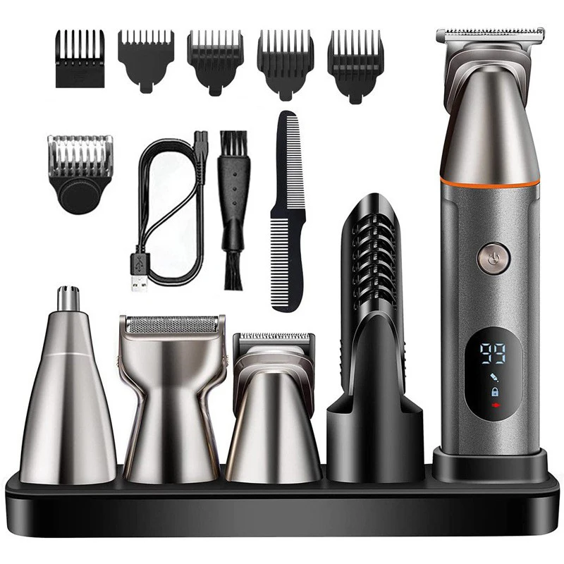 Tagliacapelli Professionale Ricaricabile Tagliacapelli Per Uomo Rasoio Tagliacapelli Accessori Barbiere Taglio Machin Barba