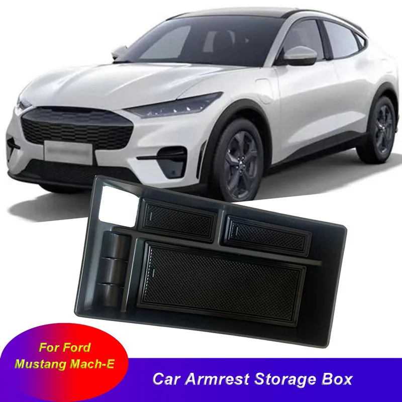 For Ford Mustang Mach-E 2021 2022 For Ford Mustang Mach-E 2021 2022 Organizer Holder Interior Modification Accessories