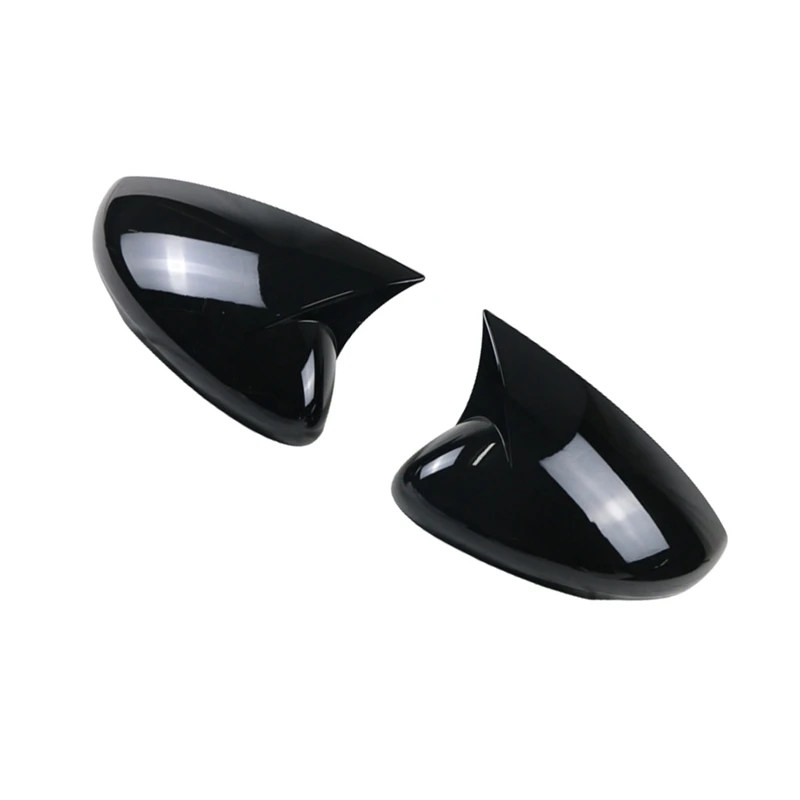 Car Ox Horn Side Mirror Cover Caps Door Mirror Shell Specchietto Retrovisore Guard Per Ford Mustang Mach-E 2021 2022