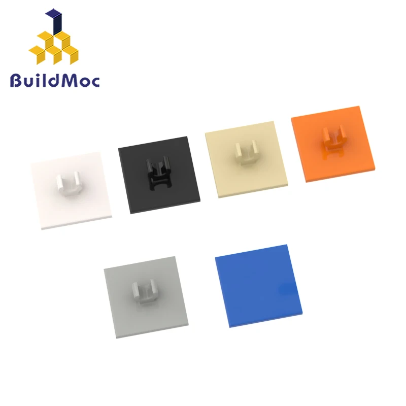 10Pcs Replaceable Assembles Particles Compatible 15210 2 X 2 Square Sign Building Blocks Diy Bricks Parts Toys