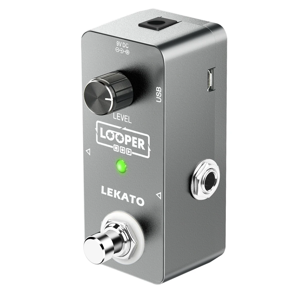 Pedale Lekato Mini Nano Loop Pedale Looper Loop Illimitato 5 Minuti Loop Loop Accessori Per Chitarra Accessori Strumenti Musicali