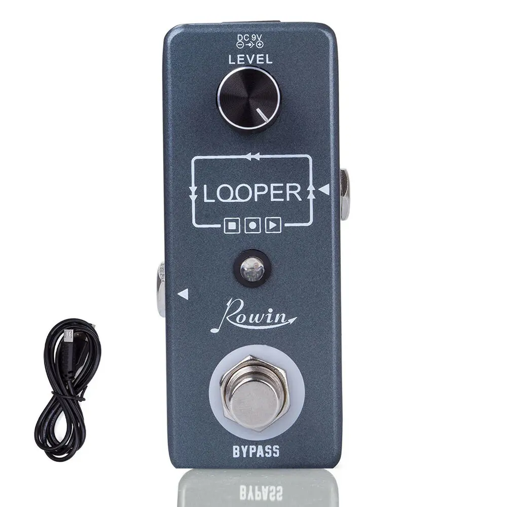 Pedale Effetto Nano Guitar Loop 10 Minuti Overdub Illimitato Looper Record Accessori Per Parti Di Chitarra Pedale Loop Station