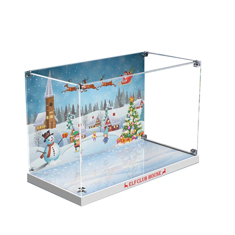Vetrina Per Lego La Casa Degli Elfi 10275, 3Mm Teca In Acrilico Per Lego 10275 (Set Di Modelli Non Inclusi)