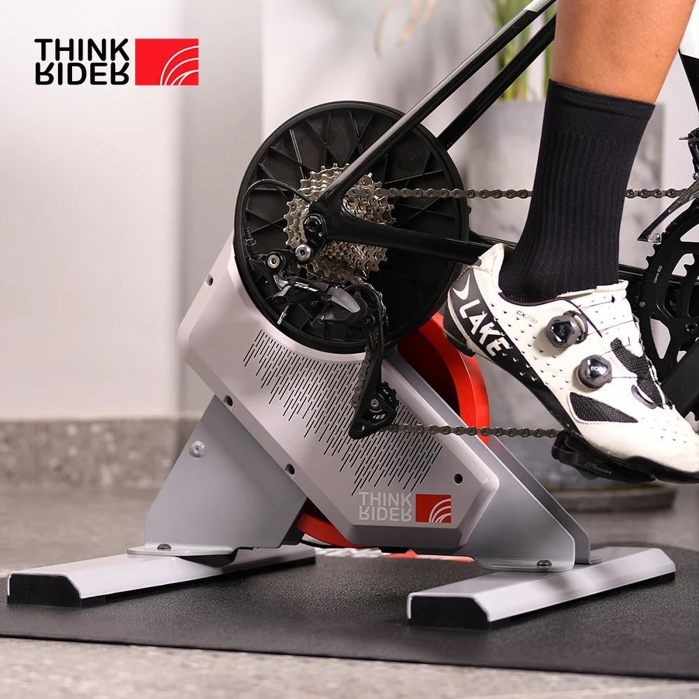 Nuovo Thinkrider X2 Smart Bike Trainer Mtb Road Bicycle Home Trainer Misuratore Di Potenza Integrato Misuratore Di Potenza Compatibile