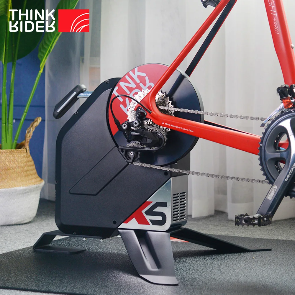 Thinkrider X5 Neo Smart Bike Trainer Mtb Road Bicycle Home Trainer Misuratore Di Potenza Integrato Misuratore Di Potenza Compatibile
