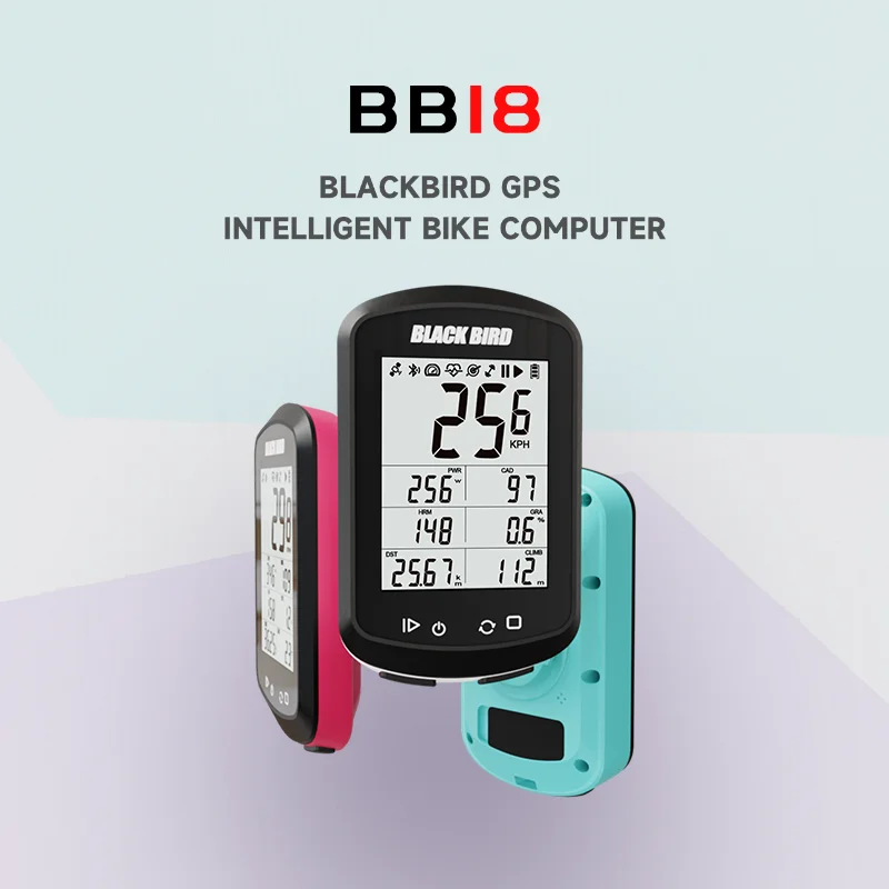 Black Bird Bb18 Bike Gps Computer Bicicletta Da Strada Ciclismo Tachimetro Wireless Mtb Ant + Cadence Speed Smart Power Peter Contachilometri