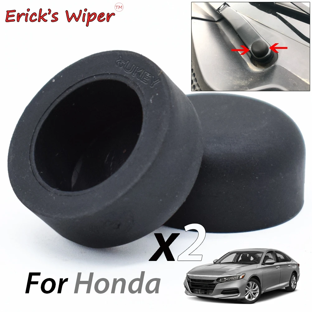 Erer'S Wiper Braccio Tergicristallo Anteriore Dado Coperchio Bullone Per Honda Accord Hrv Fit Jazz Ridgeline Civic Odyssey Pilot Crv Cr-V Crosstour