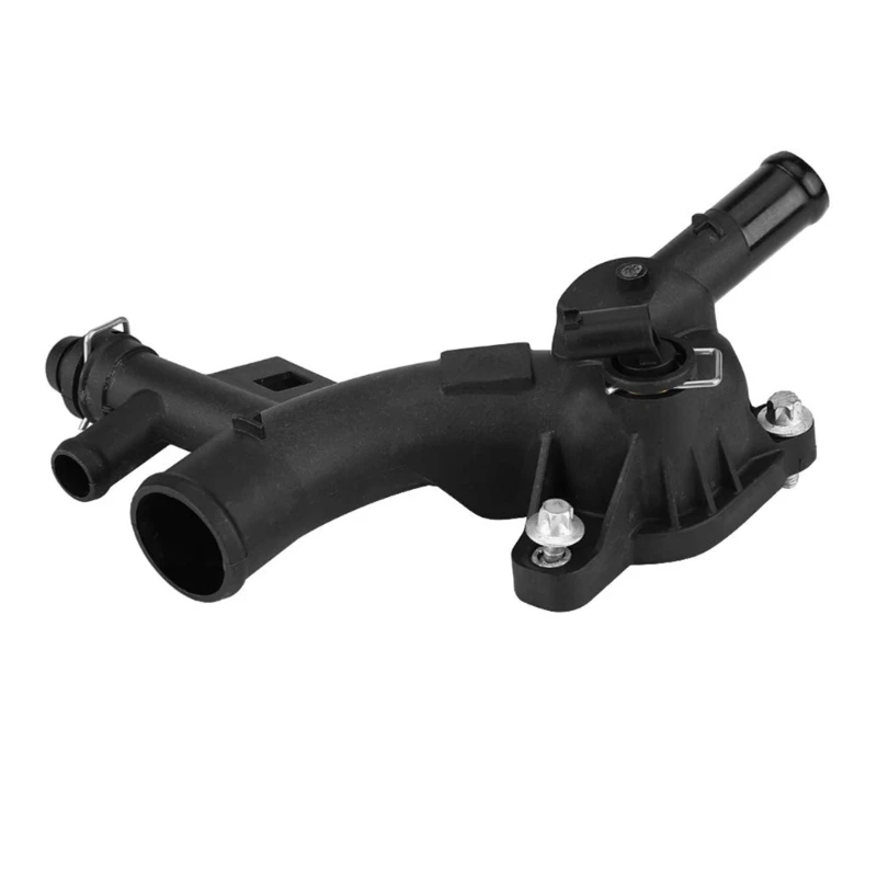 094D Alloggiamento Termostato Raffreddamento Per Climatizzatore Automatico Auto Connettore Uscita Acqua Compatibile