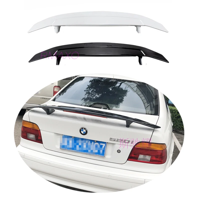 Per E46 E39 Spoiler 2006-2019 E46 E39 Spoiler Di Alta Qualità Materiale Abs Auto Ala Posteriore Primer Colore Spoiler Posteriore