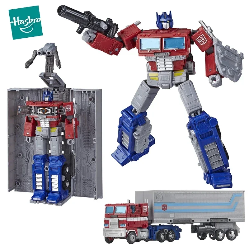 Y Transformers Optimus Prime Action Figure War Per Cybertron Earthrise Leader Class Robot Model Giocattoli Per Bambini Per Regalo Per Ragazzi