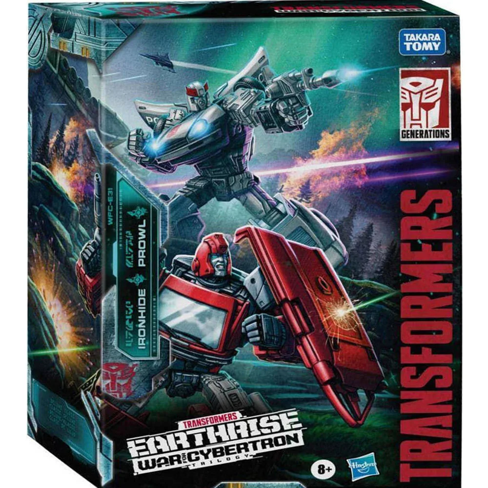 Original Poly Transformers Prowl E Ironhide Generations Earthrise War Per Cybertron 13Cm Action Figure Kid Toy Gifts