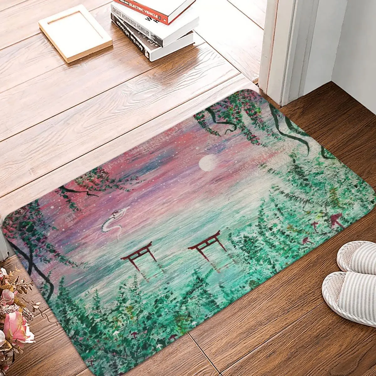 Haku Dragon River Spirit Tappeto Tappeto Kilim Mandalas
