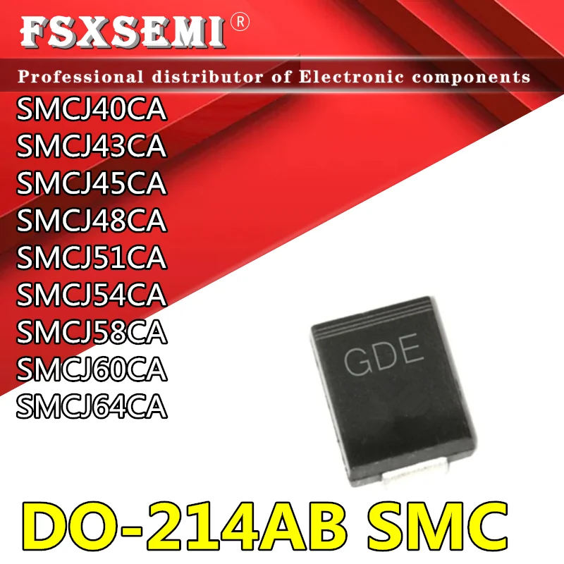 20 Pz Smcj40Ca Bfr Smcj43Ca Bft Smcj45Ca Gfv Smcj48Ca Gfx Smcj51Ca Gfz Smcj54Ca Ge Smcj58Ca Gggk Smcj64Ca Ggm Smc