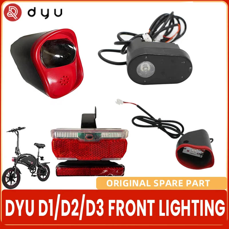 Dyu Fanale Posteriore Anteriore Per Bici Elettrica Dyu D1 D2 D2 + D3 D3 +