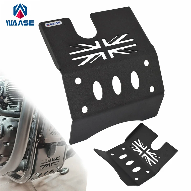 Waase Belly Pan Engine Base Inferiore Chassis Guard Skid Plate Protector Per Triumph Bonneville 1200 Bobber T120 2016 2017-2021 2022