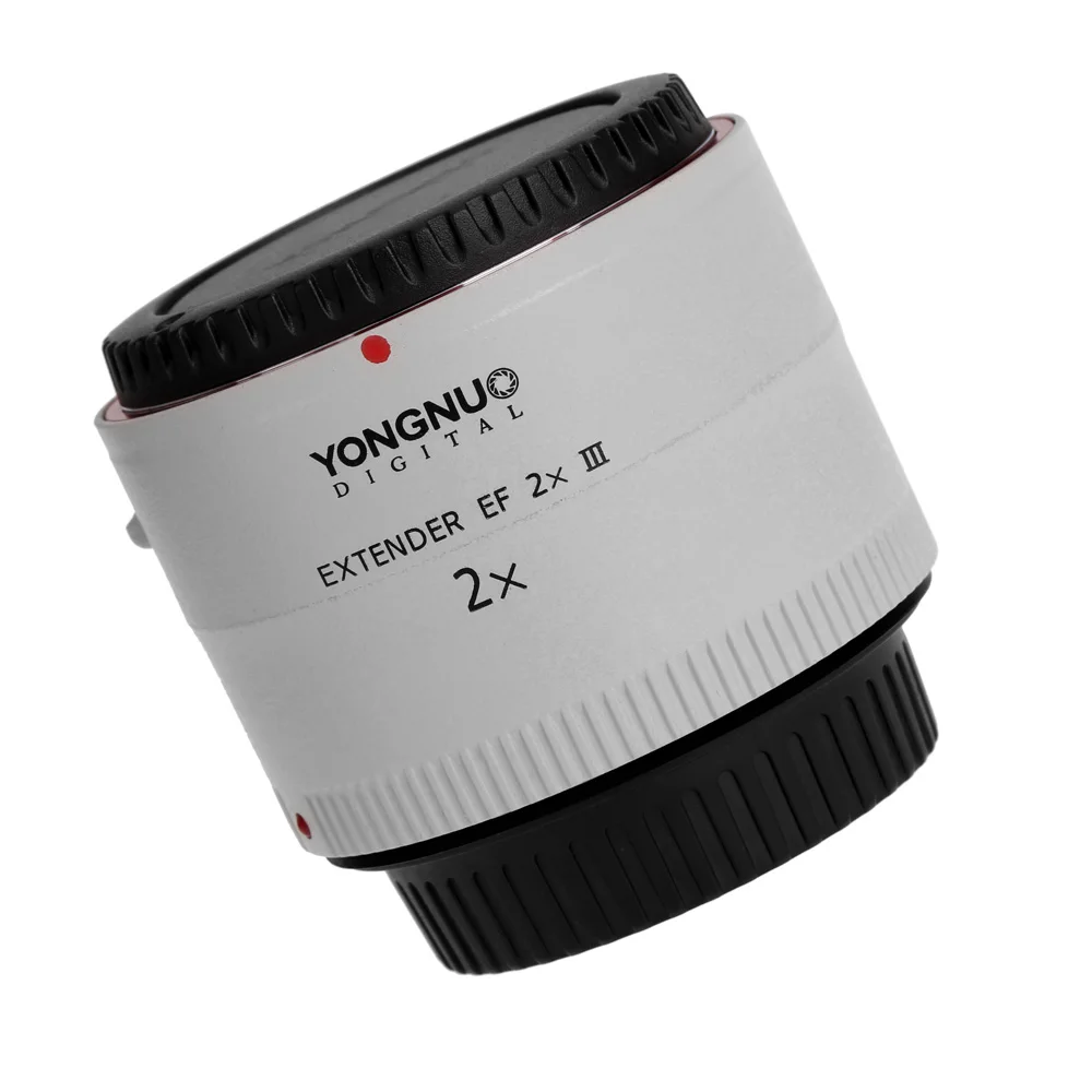 Yongnuo Yn-2.0X Iii Pro 2X Lens Teleconverter Extender Auto Focus Mount Lens Extension Tube Per Canon Eos Ef Camera Lens