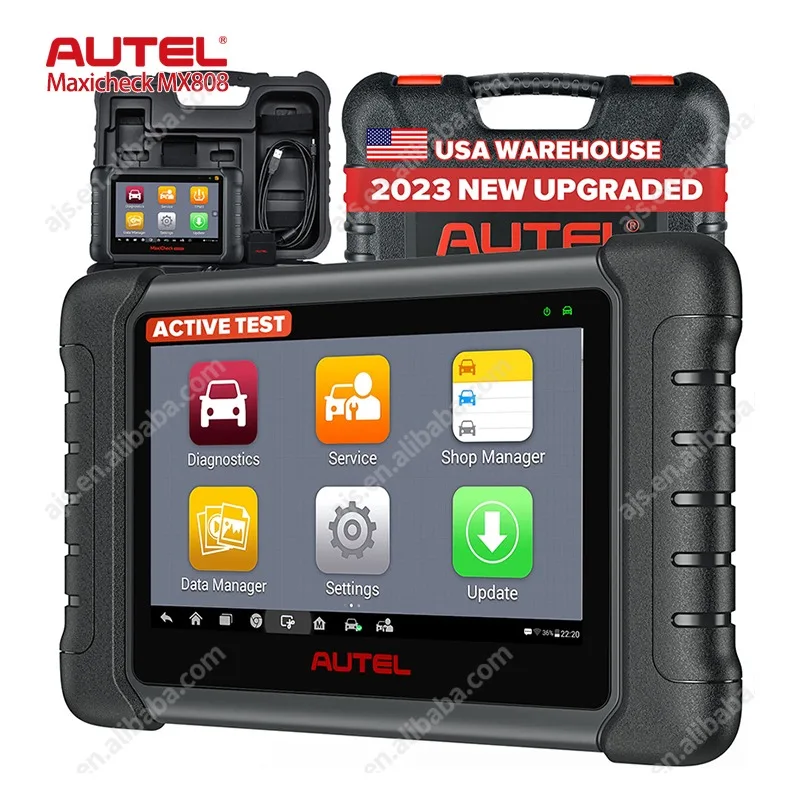 Prezzo Di Fabbrica Autel Maxicheck Mx808S Mk808 Mk808Bt Obd2 Scanner Lettore Di Codici Automobilistico Altare Strumenti Diagnostici Per Auto Autel Mx8
