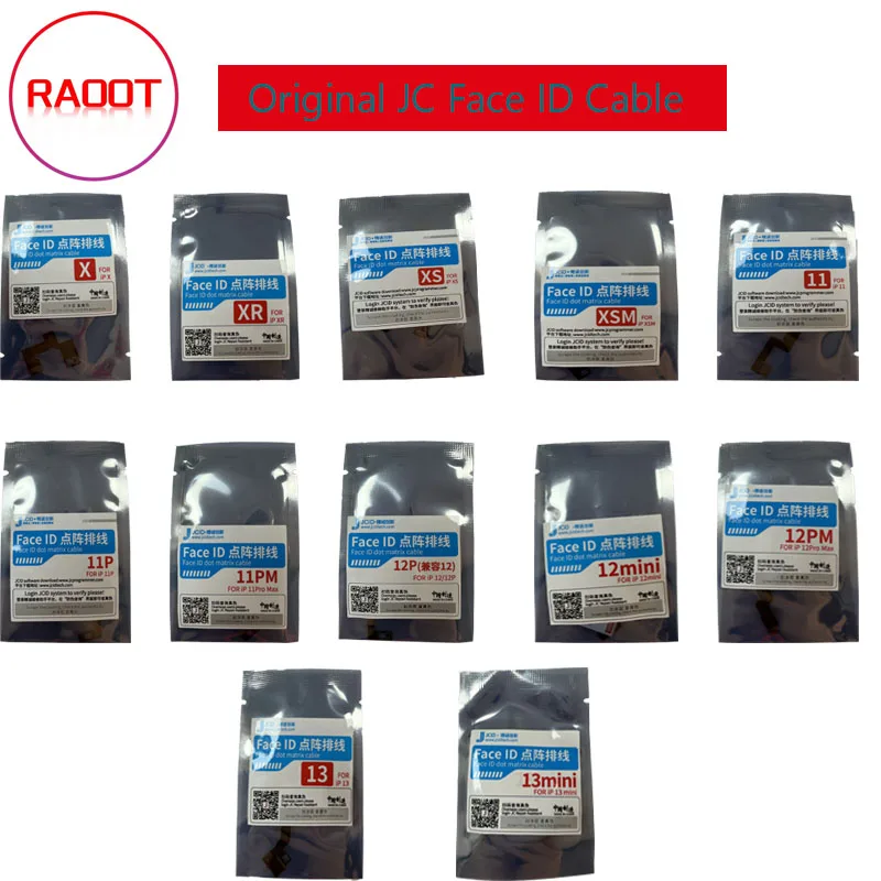 Originale Jc Jcid Dot Matrix Cable Flex Per Iphone X Xs Xr Xsamx 11Pm 12 12Pm Face Id Dot Matrix Cable Repair V1Se Read Write