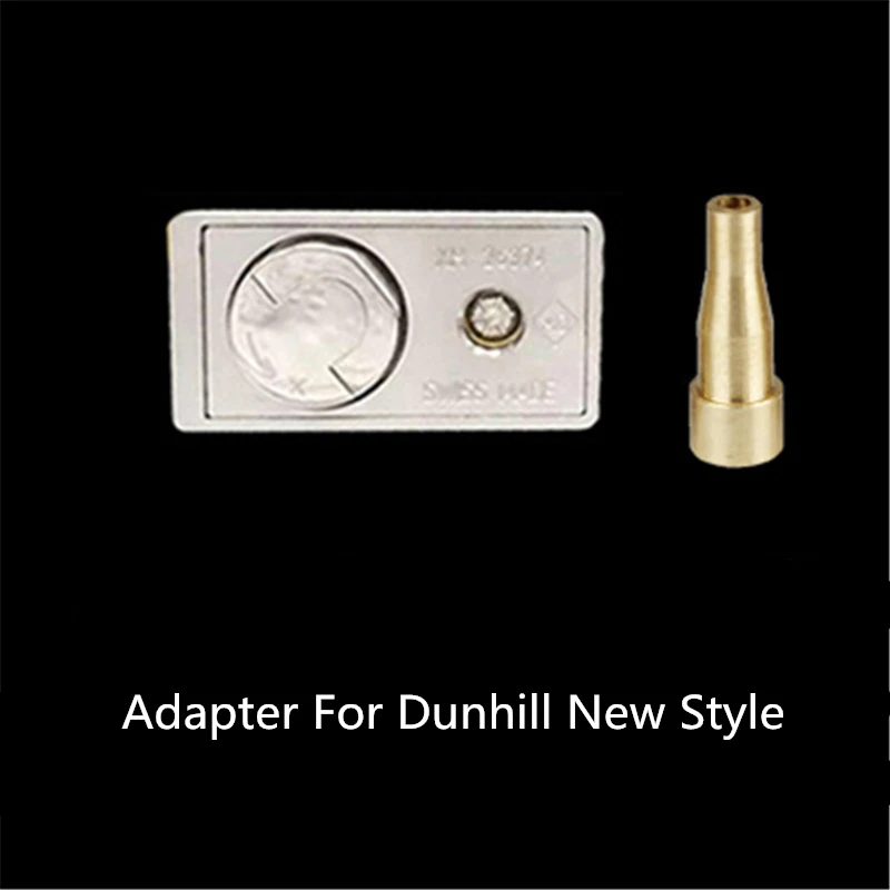 Ricarica Ugello In Ottone Rame Adattatore Per Gas Butano Per Dunhill Nuovo Stile Accendino Connettore Per Gas Riutilizzabile Gadget Per Fumatori Parte