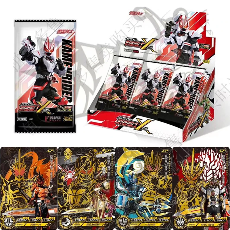 Kyou Kamen Rider Card Deluxe Edition Holy Blade Emperor Rider Time King Salomone Cp Card Anime Collection Card Regalo Giocattolo Per Bambini