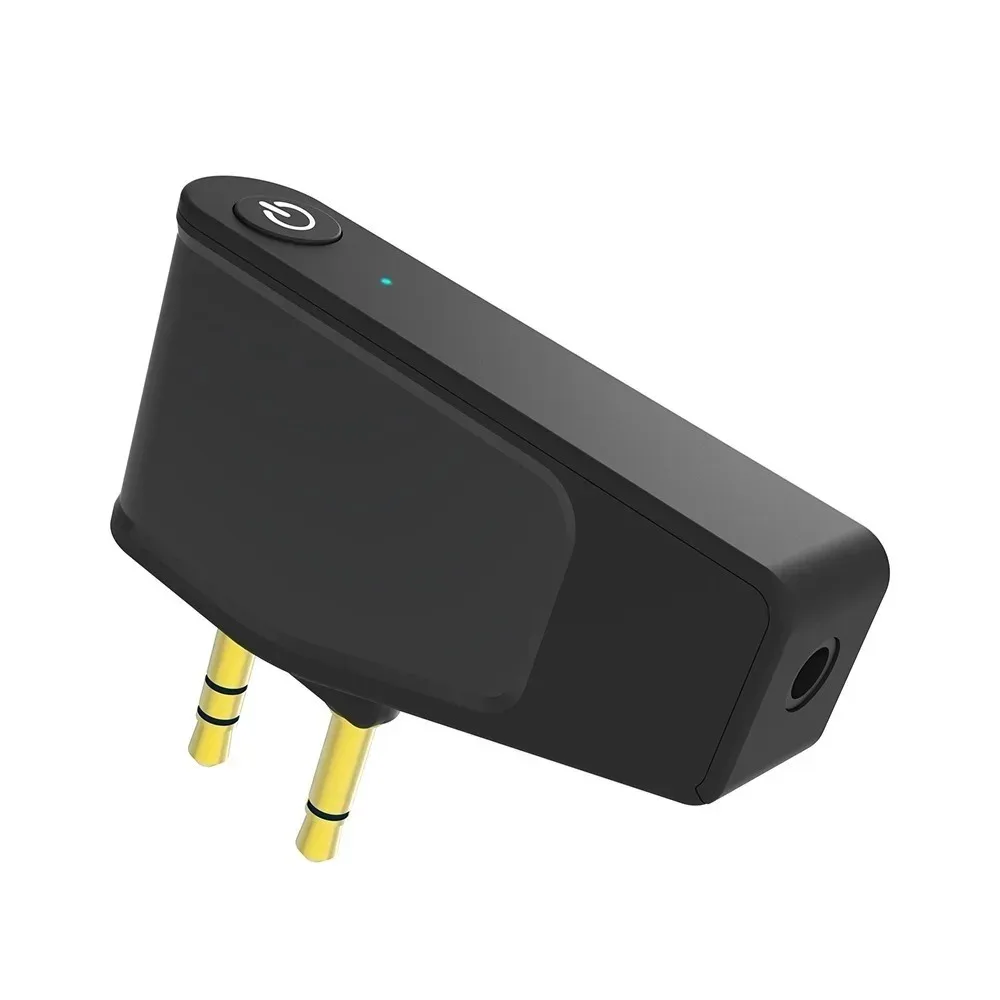 Bluetooth 5.3 Airplane Airline Flight Adapter Trasmettitore Wireless Per Jabra Elite 85H 45H 25H Move Cuffie Wireless