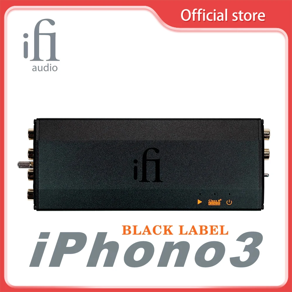 Ifi Micro Iphono3 Black Label Mm/Mc Amplificatore Jukebox In Gomma Nera Home Album Professionale Amplificatore Audio Musicale Hifi