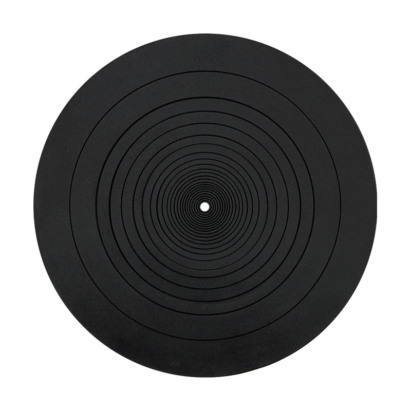 1Pc 12 Pollici Pad Per Grammofono Record Gomma Antistatico Anti-Skid Phonograph Lp Jukebox