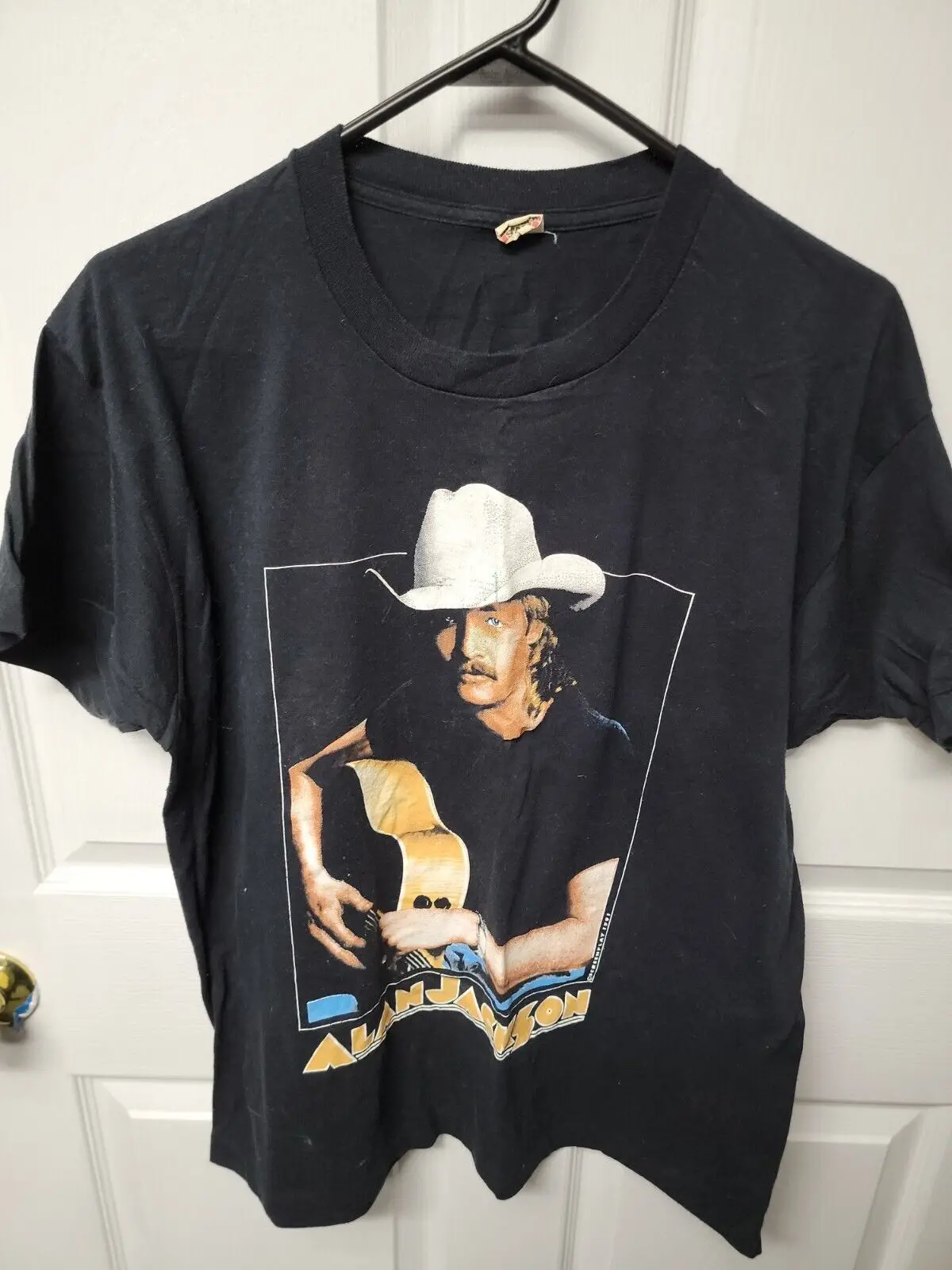 Vtg 1991 Alan Jackson Non Rock The Jukebox T Shirt Country Singer Anni '90 Xl