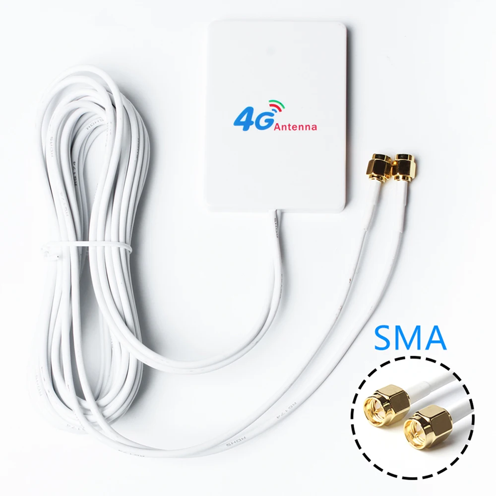 Nuova Antenna Lte 3G 4G Connettore Sma 4G Lte Router Antenna Esterna Per Huawei 3G 4G Full Range Lte Router Modem Cavo 2M