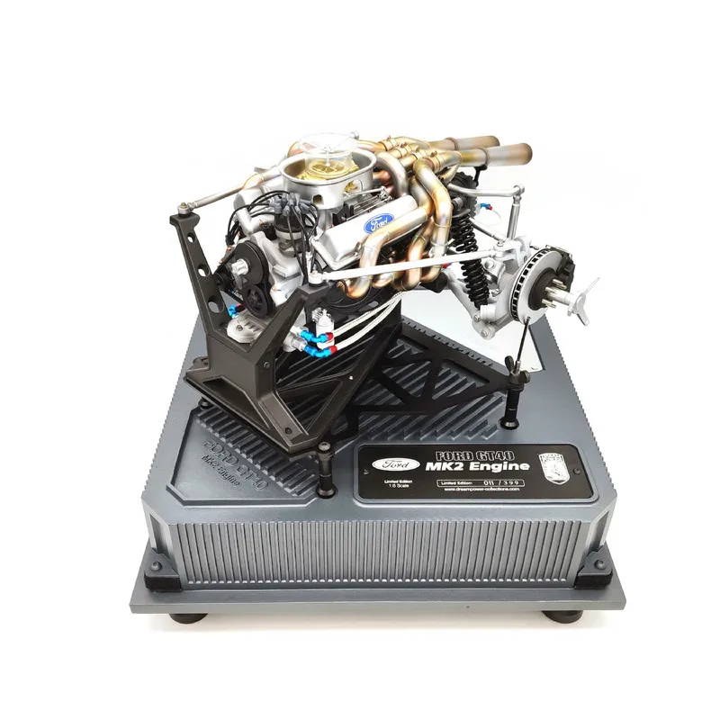 1: 6 Ford Gt40 Mk2 Motore Simulazione Modello Collezione Ornamenti