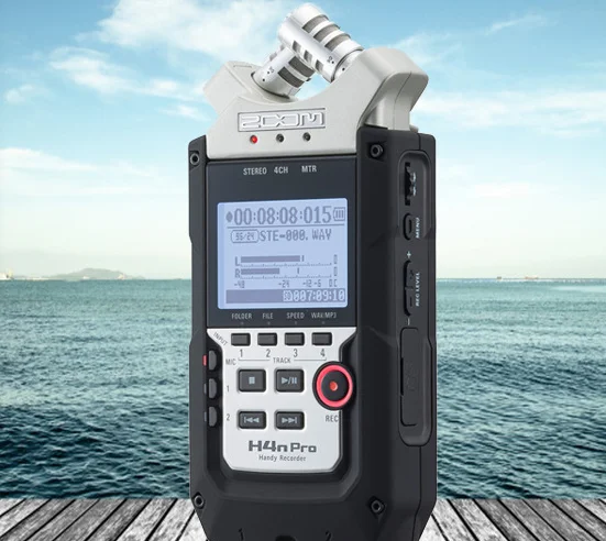 Zoom H4N Pro Registratore Digitale Portatile Strumento Musicale Sincronizzazione Slr Seriale Vocale