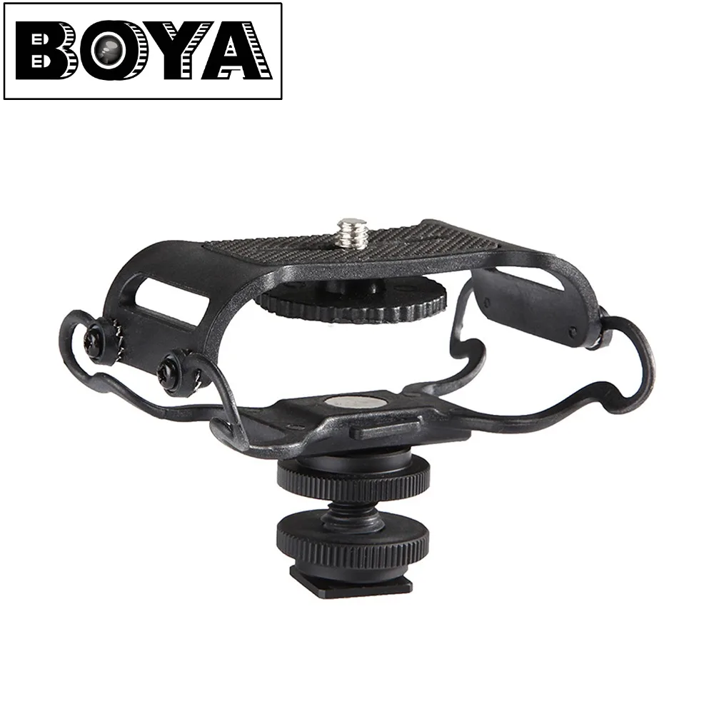 Boya By-C10 Microfono Shock Mount Per Zoom H4N/H5/H6 Per Sony Tascam Dr-40 Dr- 05 Registratori Microfone Shockmount Olympus Tascam