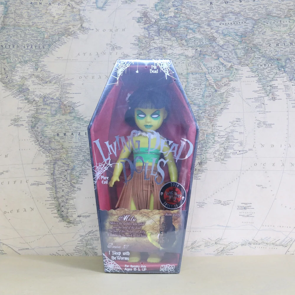 Living Dead Dolls Pure Evil Series Sweet 16 Milu Action Figure Model Toys Collezione Regalo
