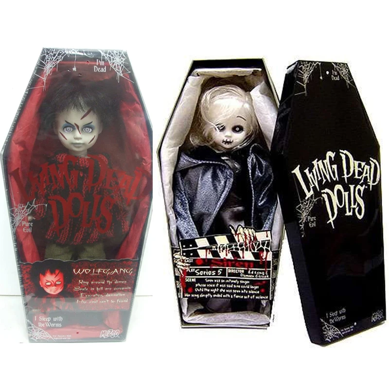 Originale Living Dead Dolls Horror Movie Figurine The Esorcist Terror Doll Ldd Action Figure Model Collection Doll Toy Halloween