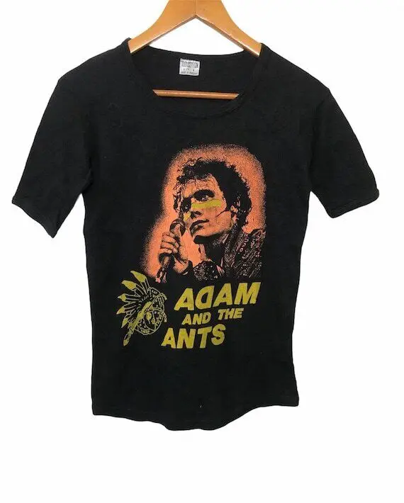 Maglietta Vintage Adam And The Ants Punk Rock Bootleg 100% Cotone Tt4234