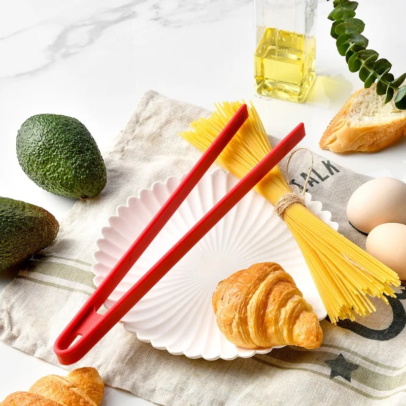 Silicone Bbq Grigliare Tong Cucina Cottura Insalata Servire Tong Antiaderente Resistente Al Calore Cibo Pane Clip Accessori Da Cucina