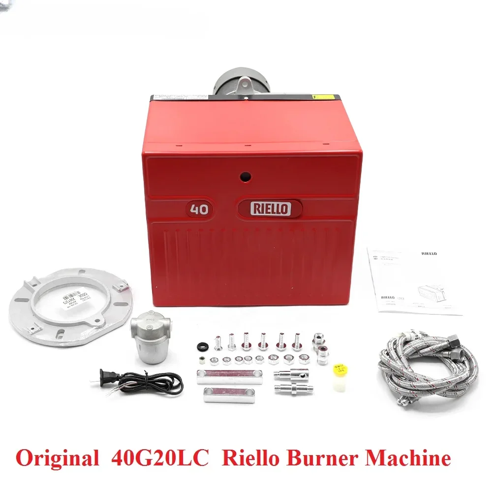 Bruciatore Diesel Con Bruciatore A Gasolio Leggero Riello 40 G20Lc Utilizzato Per Forno, Cottura, Caldaia